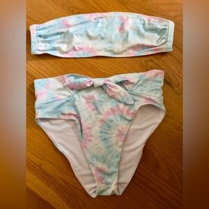 Beach Riot Small Tie Dye Bikini